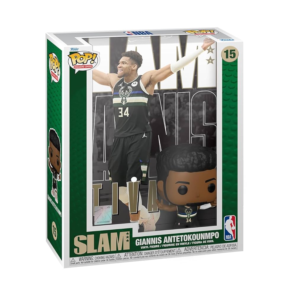 スポーツ funko pop NBA slam Funko Pop NBA Slam Cover Shaquille O'Neal Winylowa Figurka